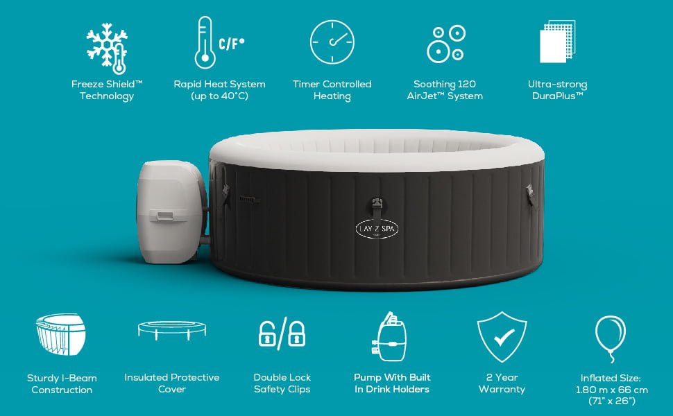 Miami SaluSpa Inflatable Hot Tub