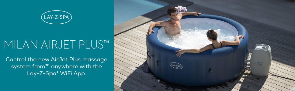 Milan SaluSpa Inflatable Hot Tub