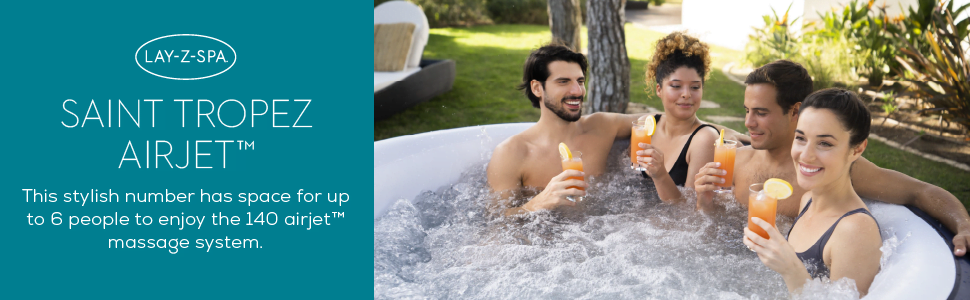 Saint Tropez SaluSpa Inflatable Hot Tub