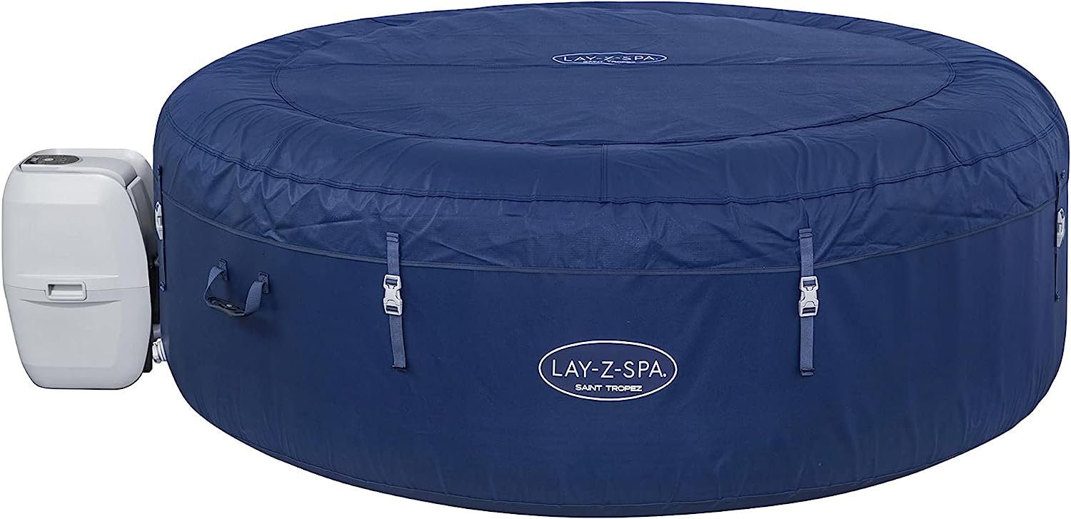 SaluSpa Saint Tropez 120 Airjet Inflatable Hot Tub with Floating LED light