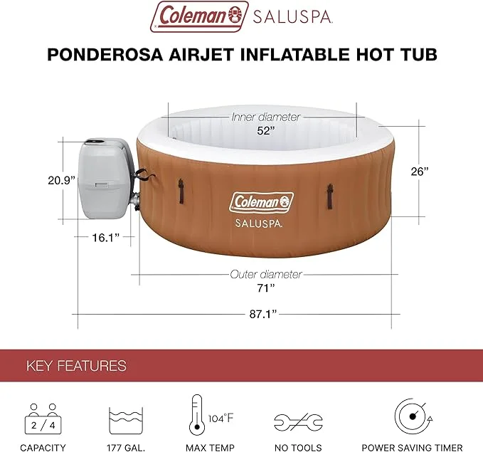 SaluSpa Ponderosa Hot Tub