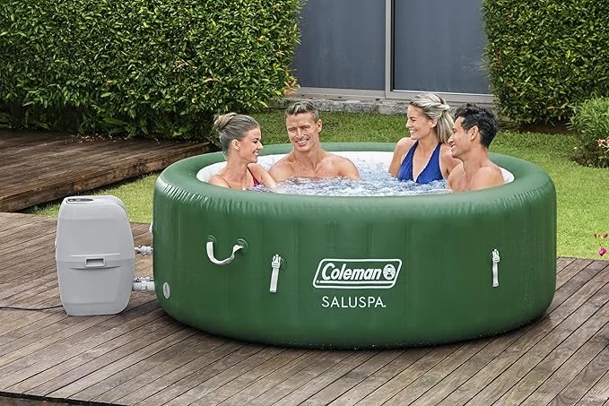 SaluSpa Forest Green Inflatable Hot Tub