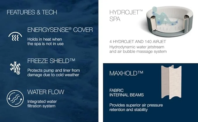 Dominica HydroJet Hot Tub