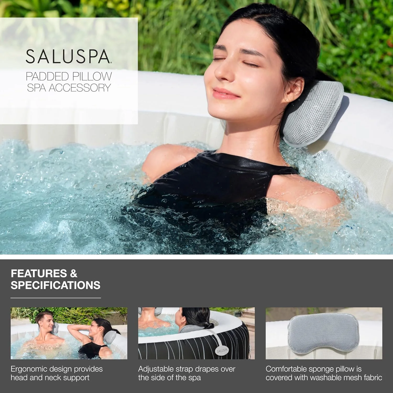 SaluSpa Sicily Airjet Inflatable Hot Tub