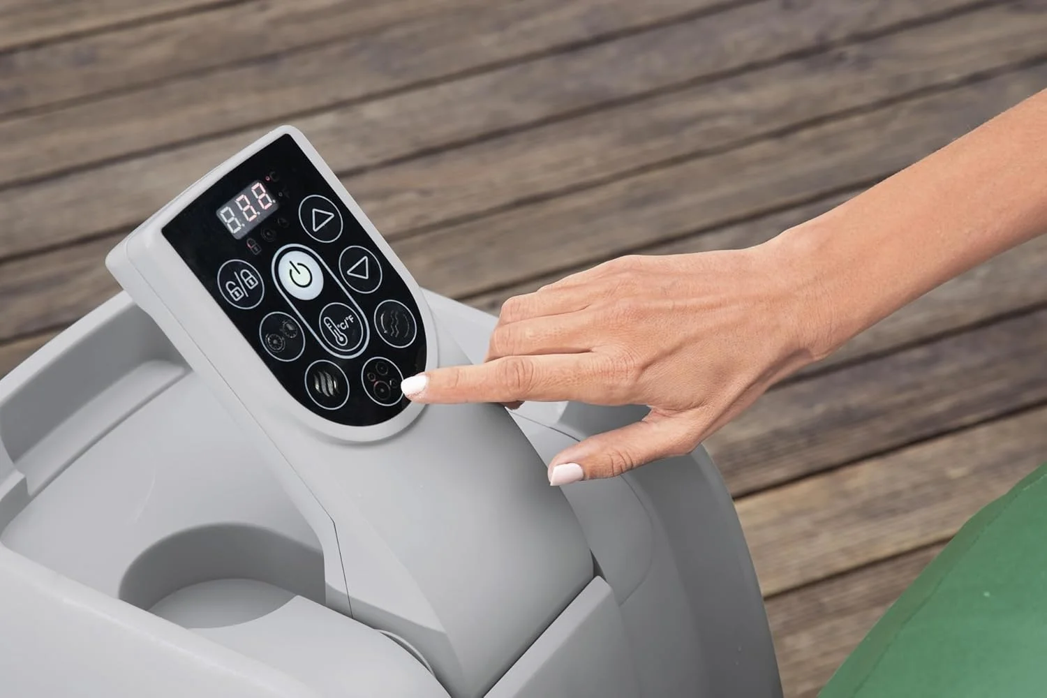 SaluSpa Forest Green Inflatable Hot Tub