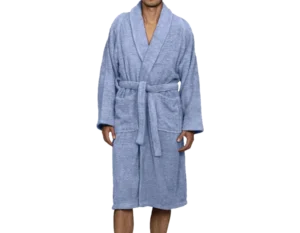 Superior Cotton Unisex Terry Robe, Soft And Absorbent