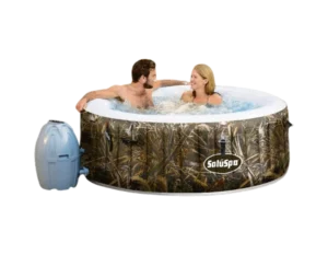 SaluSpa Realtree Inflatable Hot Tub – Camoflauge Brown Product Image