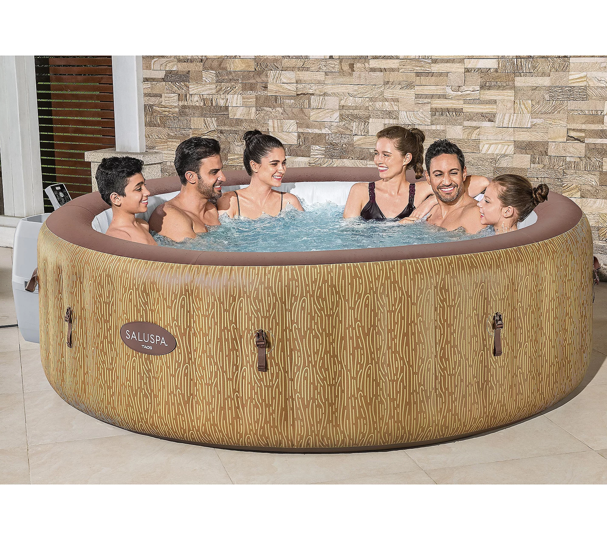 SaluSpa Taos 5-7 Person EnergySense Inflatable Hot Tub