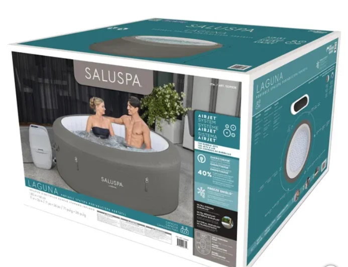 Laguna AirJet Spa – 120 Bubbles, 4-6 Person