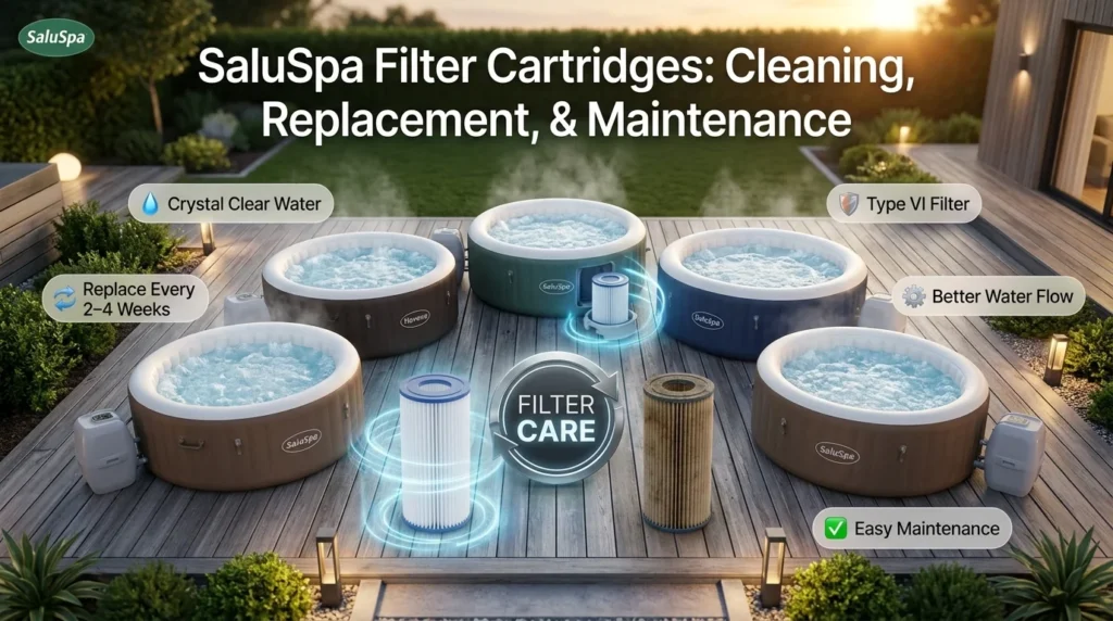 Filter Cartridges for SaluSpa Hot Tubs 1 Filter Cartridges for SaluSpa Hot Tubs